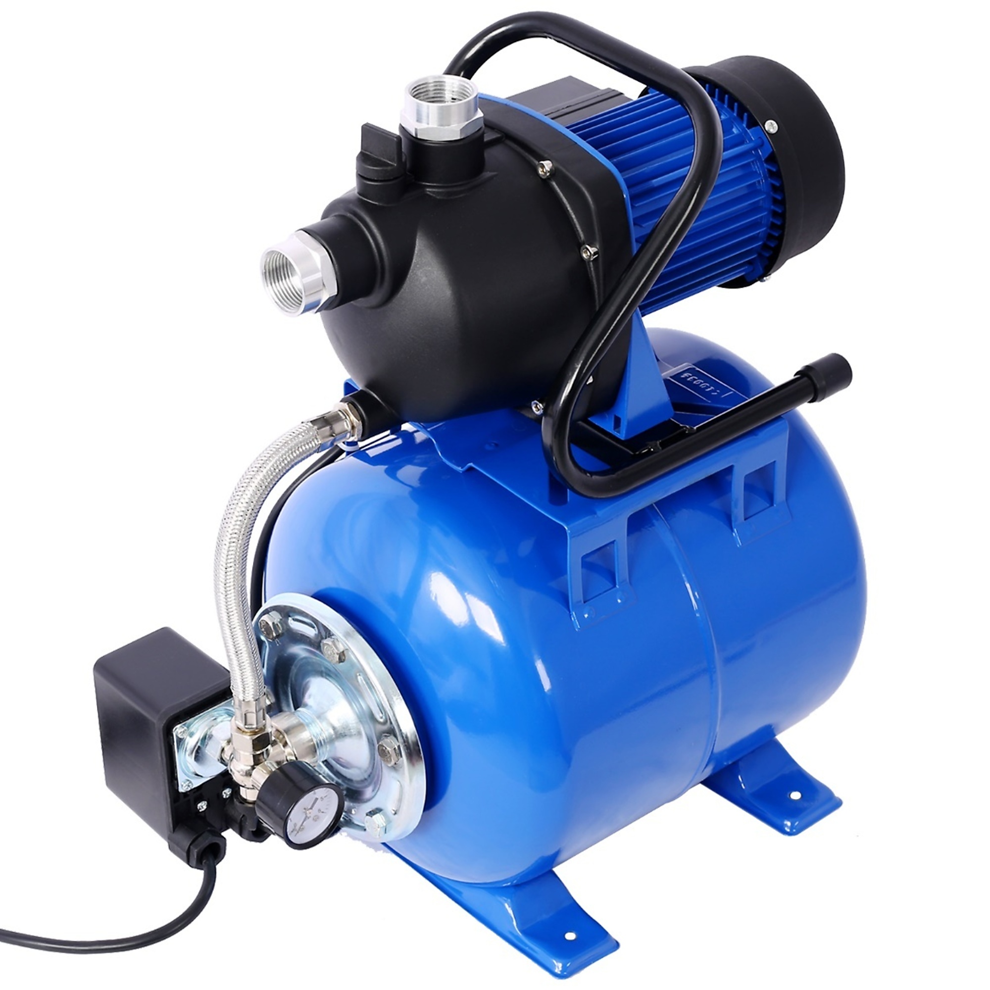 Progreen Shallow Well Pump — 1.6 HP, 1000 GPH, 157ft. Lift Height, 19-Liter Pressure Tank, Model# BAC-W46562965